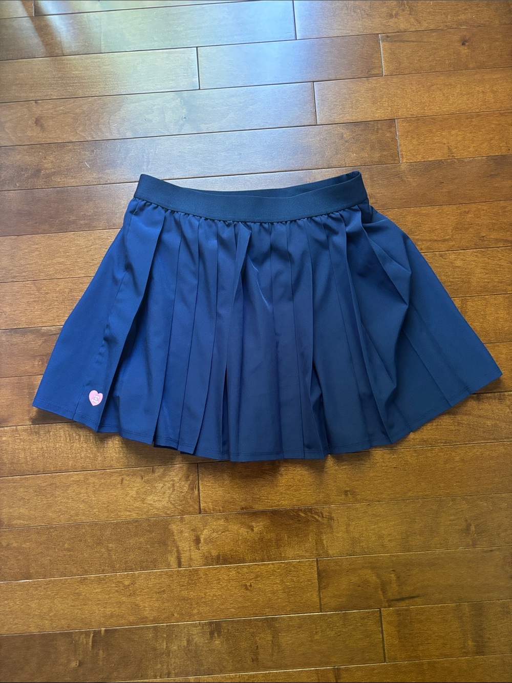 Life Is Good Active Pleated Navy Tennis Skort